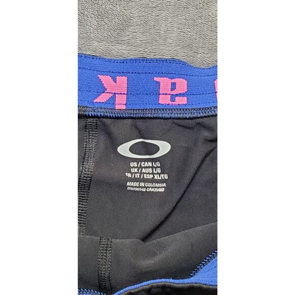 OAKLEY SZ L SHORTS FOR THE BEACH OR POOL BLACK WOMEN'S WORKOUT C21-23 - Picture 4 of 8